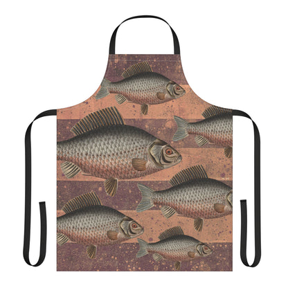 The Maker's Apron - Something's Fishy, Rusty Plum