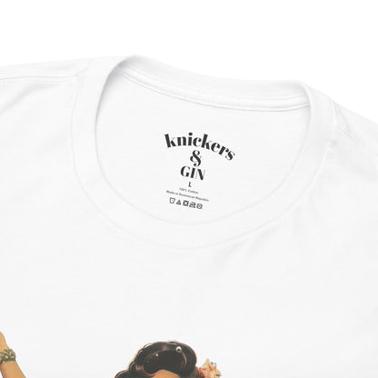 Vintage Pinup Style Graphic Mermaid Tee, All-Gender