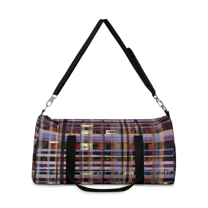 The Durable Duffle Bag - Mixed Media, Copper Iris
