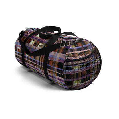 The Durable Duffle Bag - Mixed Media, Copper Iris