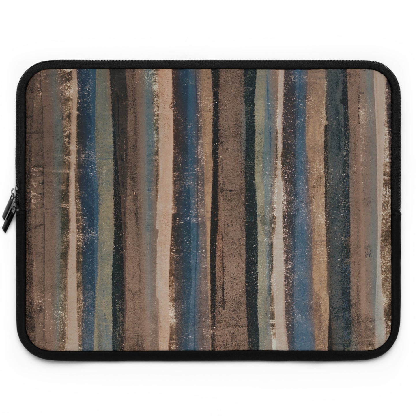 The Laptop Sleeve - Rustic Stripe, Earth