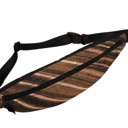 The Artsy Fanny - Rustic Stripe, Sepia