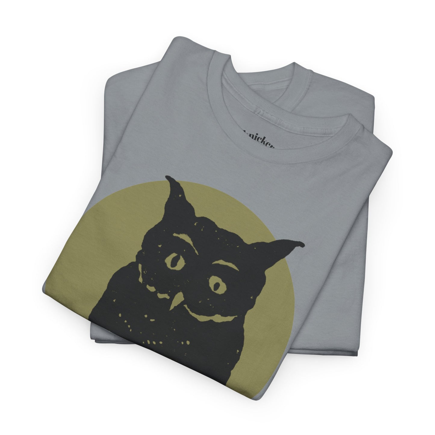 Owl Illustration Tee - "Says Who"  Night Owl Graphic T-Shirt