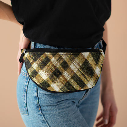 The Artsy Fanny - Rustic Plaid, Bumblebee