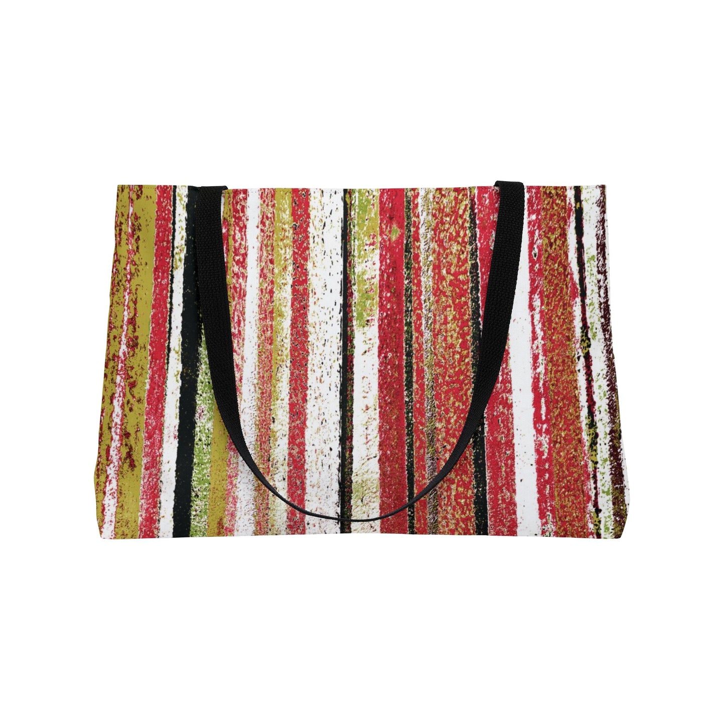 The Weekender Bag - Rustic Stripe, Fiesta