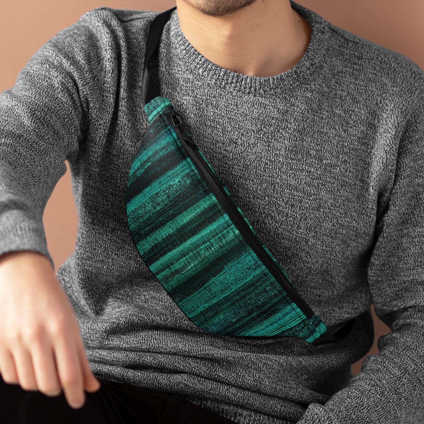 Artsy Fanny - Rustic Stripe, Deep Sea