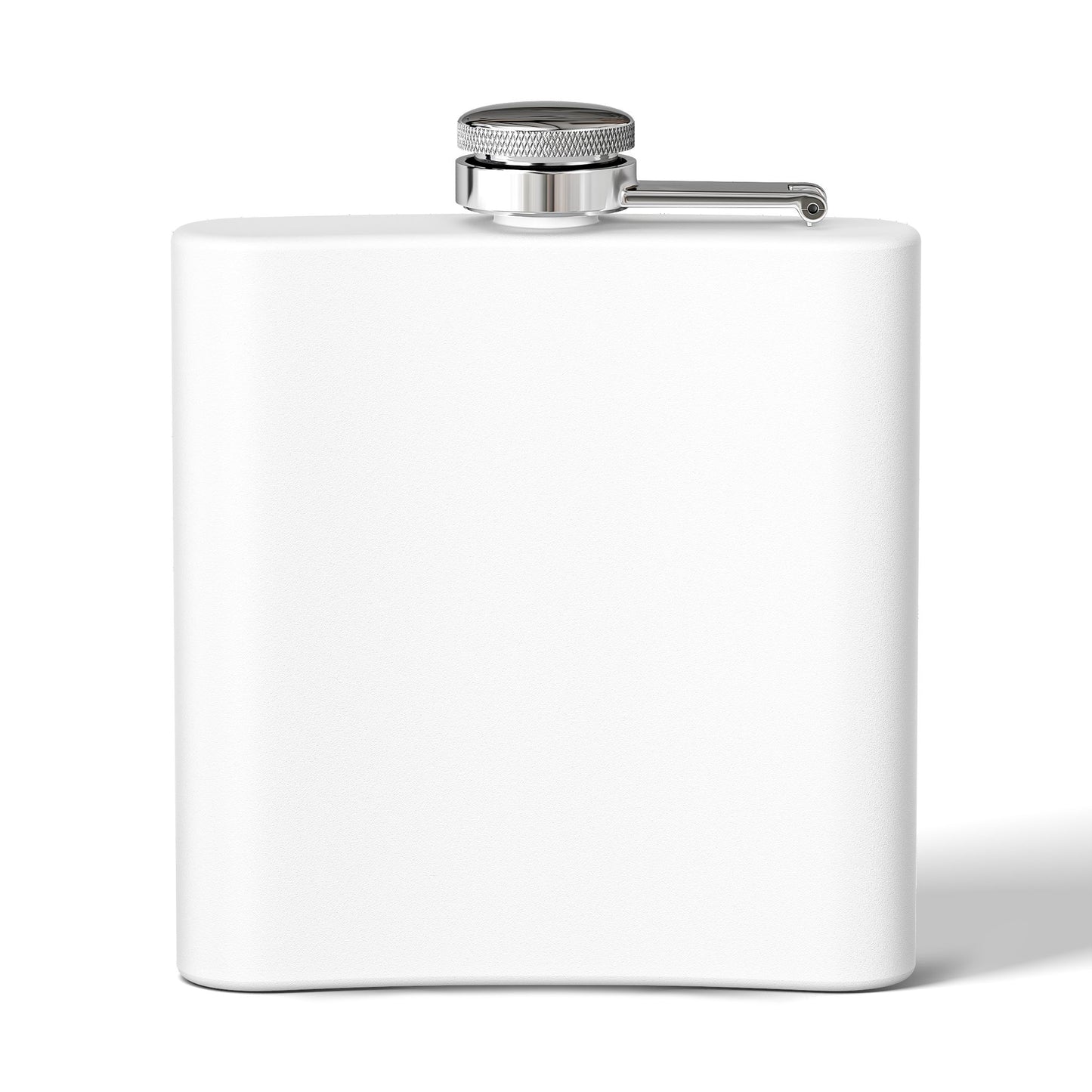 6oz Stainless Steel Flask - Pinup-Style Retro Mermaid