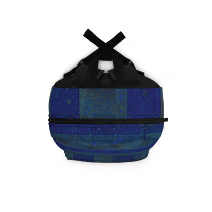 The Art On Your Back Pack - Cabana Stripe, Midnight