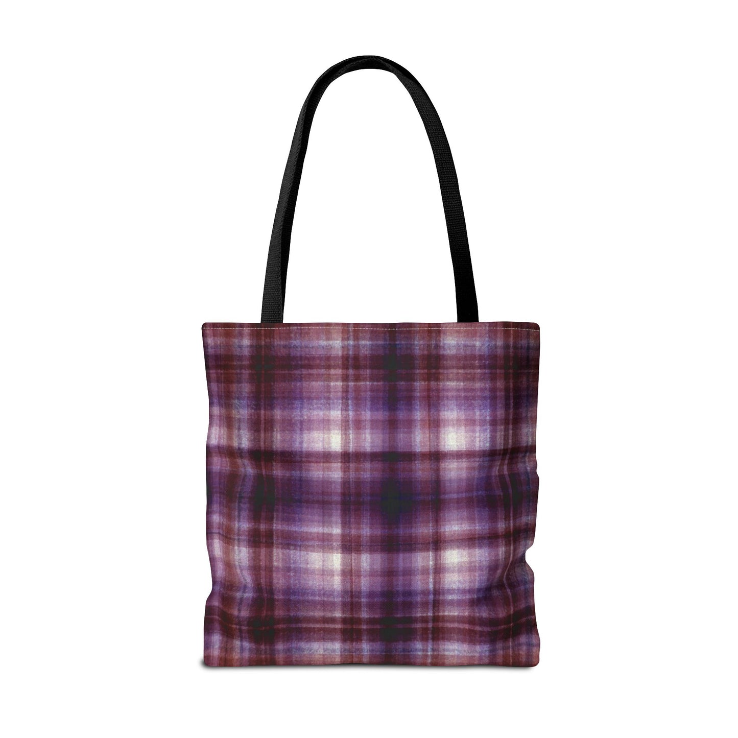 The Everything Tote - Modern Madras, Mulberry