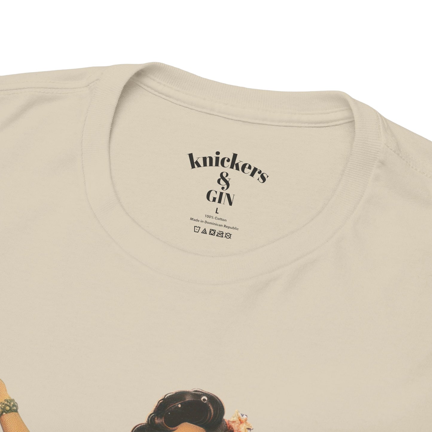 Vintage Pinup Style Graphic Mermaid Tee, All-Gender