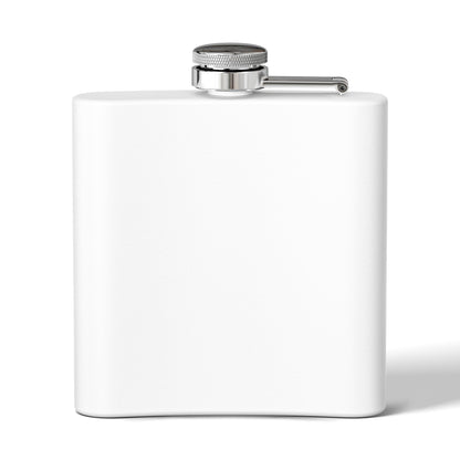 6oz Stainless Steel Flask - Pinup-Style Retro Mermaid