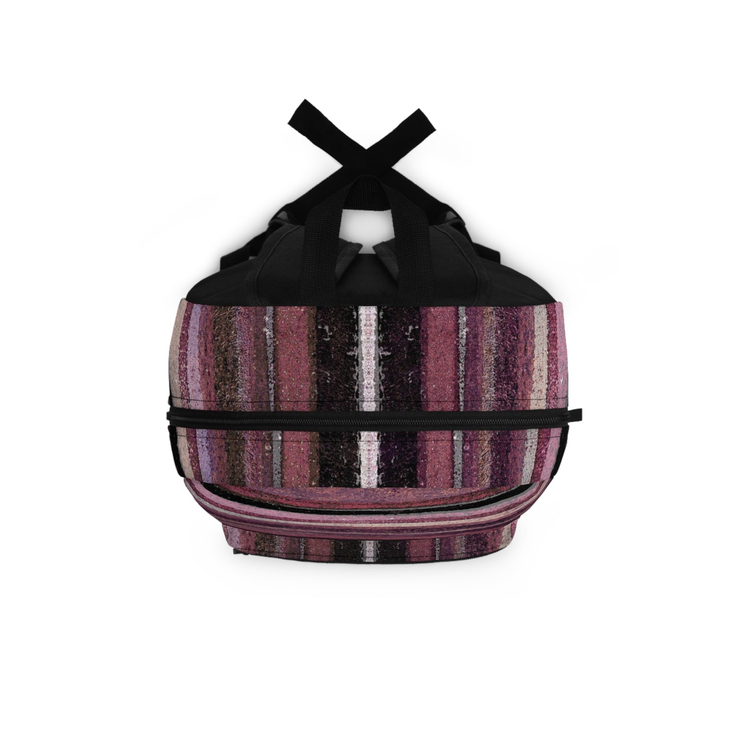 The Art On Your Back Pack - Rustic Stripe, Blackberry