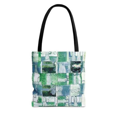 The Everything Tote - Memory Block, Blue Skies