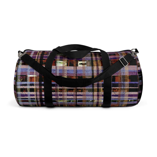 The Durable Duffle Bag - Mixed Media, Copper Iris