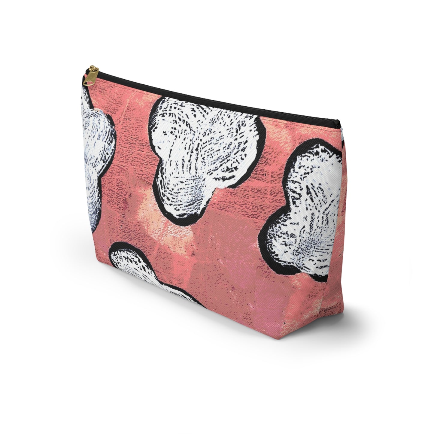 The Accessory Pouch - Bloom, Coral