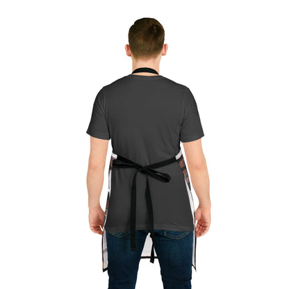The Maker's Apron - Rustic Stripe, Copper Hills