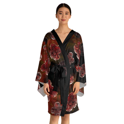The Chroma Kimono - Bloom, Persimmon