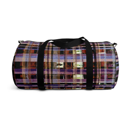 The Durable Duffle Bag - Mixed Media, Copper Iris