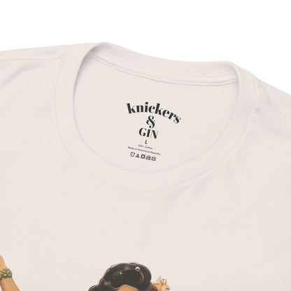 Vintage Pinup Style Graphic Mermaid Tee, All-Gender