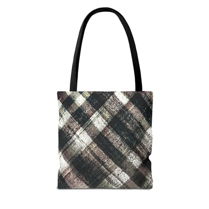 The Everything Tote - Rustic Plaid, Ink