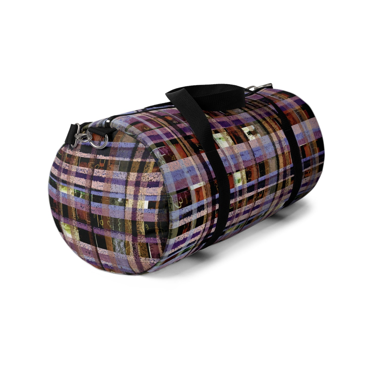 The Durable Duffle Bag - Mixed Media, Copper Iris