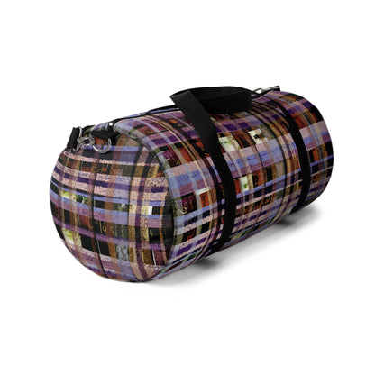 The Durable Duffle Bag - Mixed Media, Copper Iris