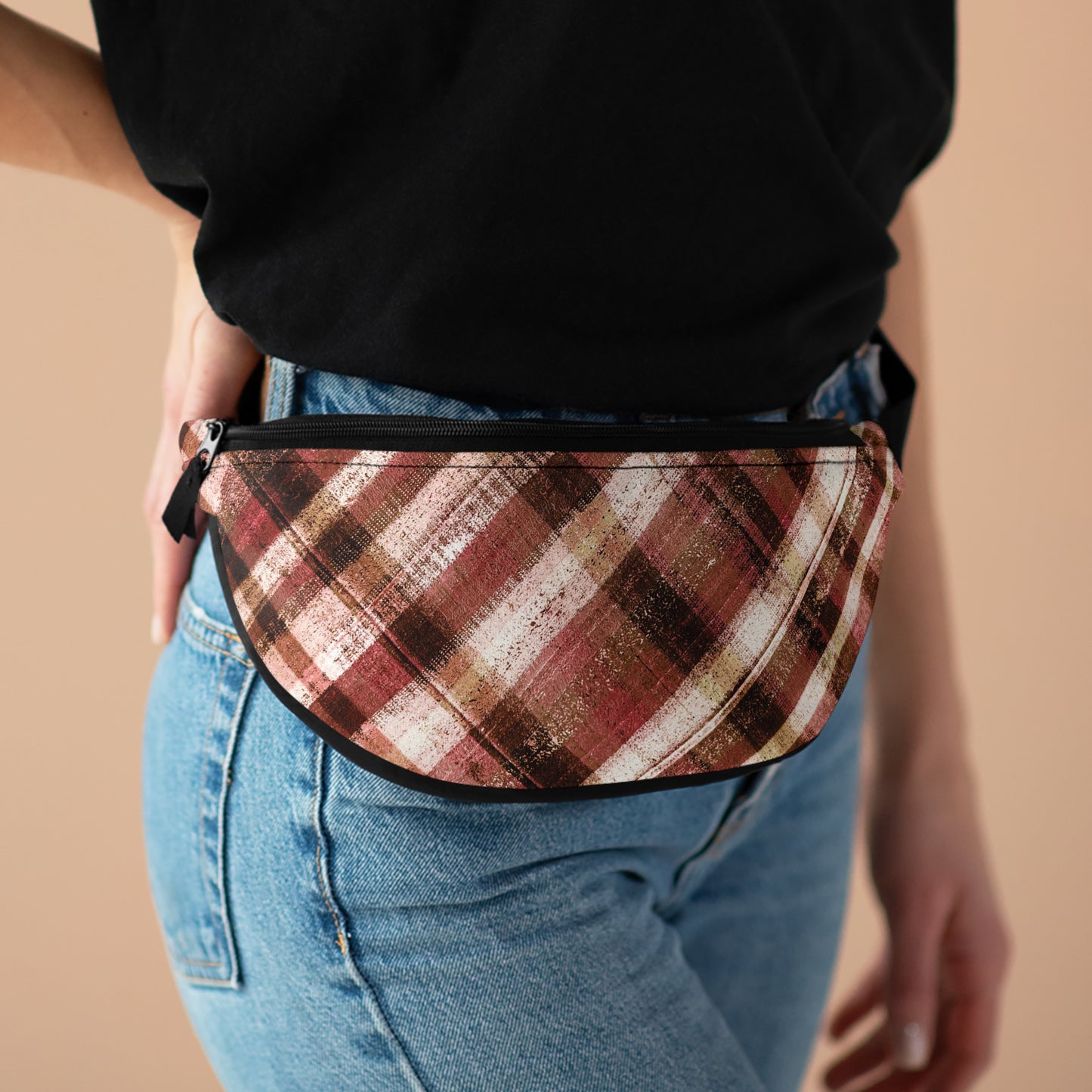 The Artsy Fanny - Rustic Plaid, Tomato