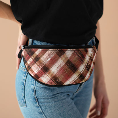 The Artsy Fanny - Rustic Plaid, Tomato