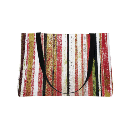 The Weekender Bag - Rustic Stripe, Fiesta