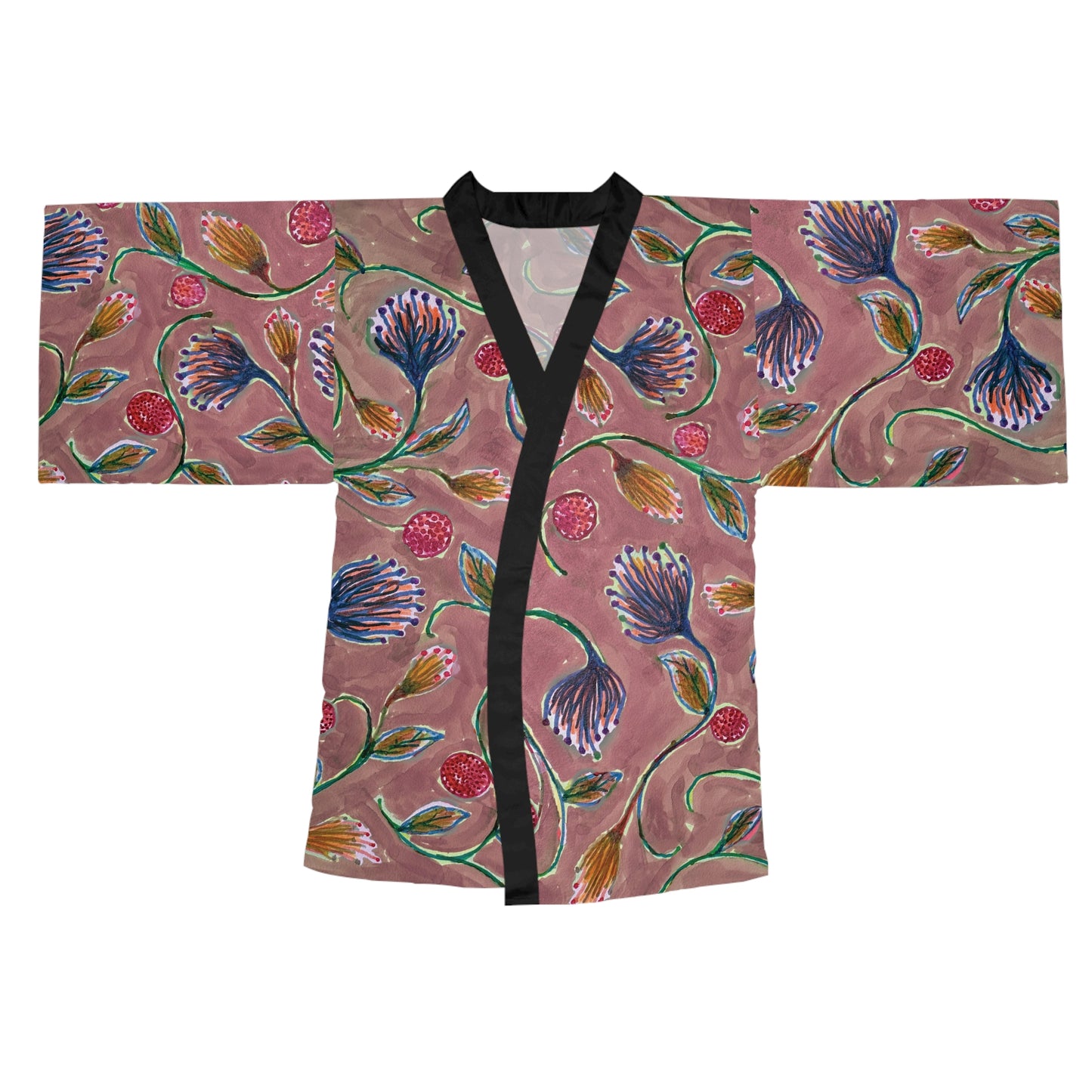 The Chroma Kimono - Vine Entwine, Rose