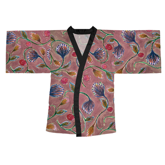 The Chroma Kimono - Vine Entwine, Rose