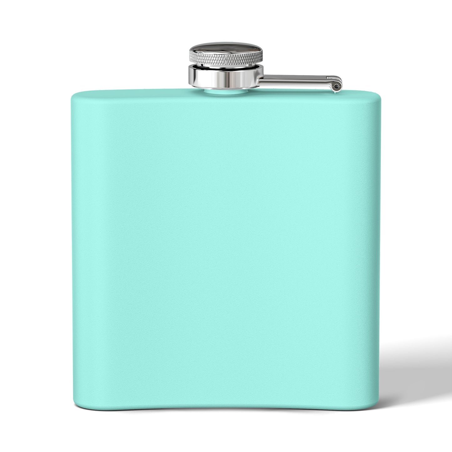 6oz Stainless Steel Flask - Mythological Fish and Anchor
