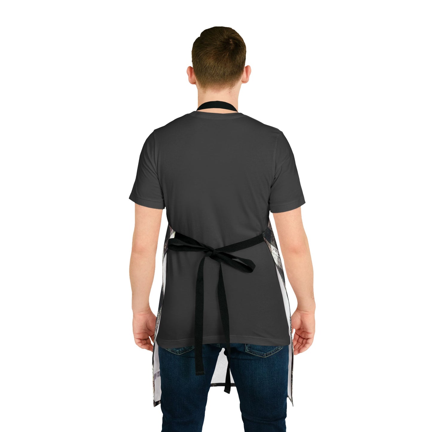 The Maker's Apron - Rustic Plaid, Ink