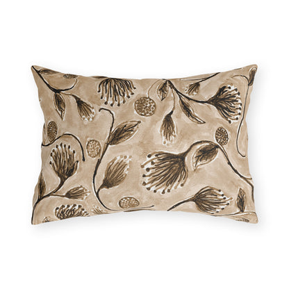 The Outdoor Pillow - Vine Entwine, Chai