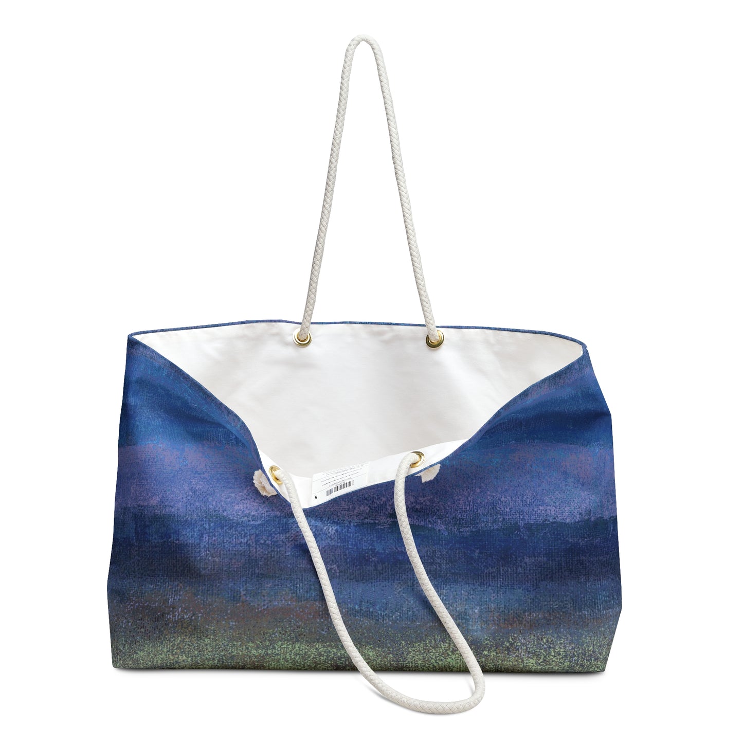 The Weekender Bag - Rustic Stripe, Lakeshore