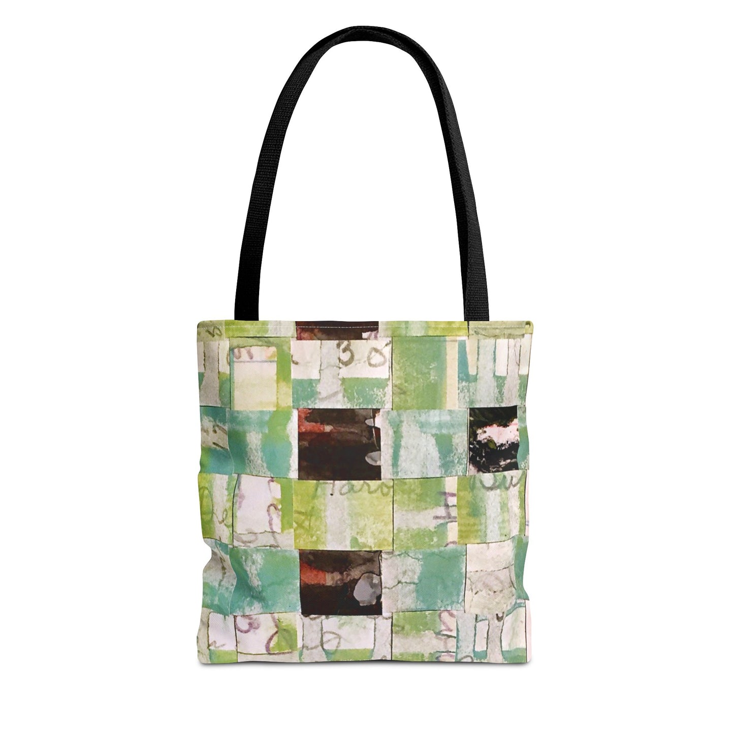 The Everything Tote - Memory Block, Summer Lawn