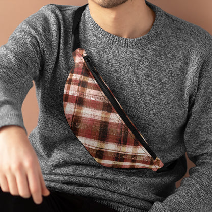 The Artsy Fanny - Rustic Plaid, Tomato