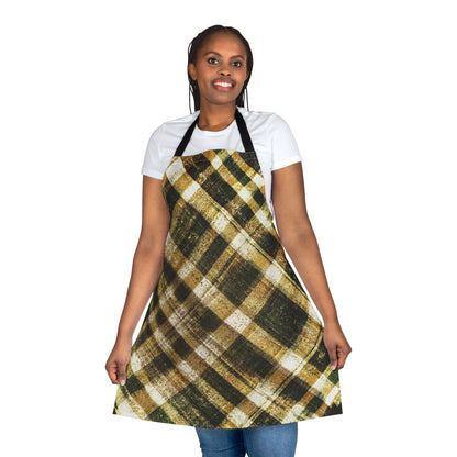 The Maker's Apron - Rustic Plaid, Bumblebee
