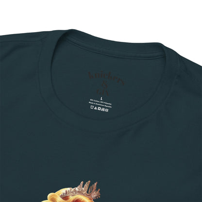 Vintage Pinup Style Graphic Mermaid Tee, All-Gender