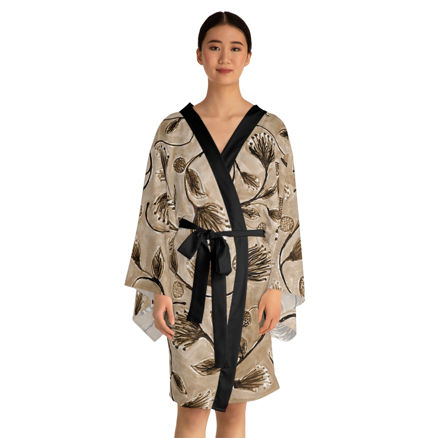 The Chroma Kimono - Vine Entwine, Chai