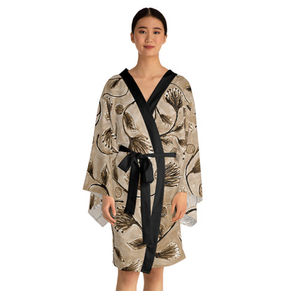 The Chroma Kimono - Vine Entwine, Chai